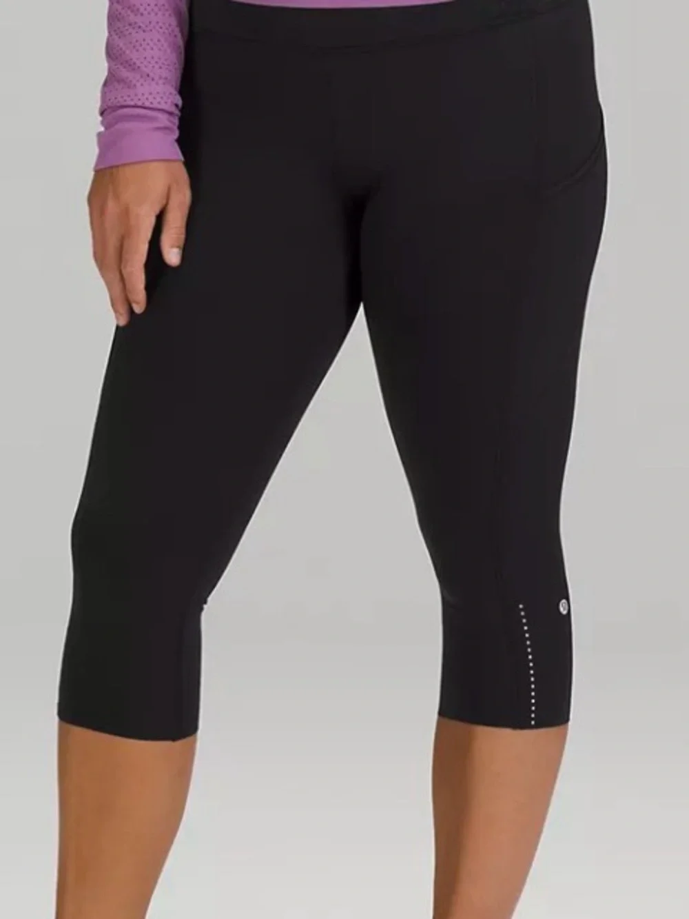 Lululemon athletica Fast and Free Cropped Leggings - size 10